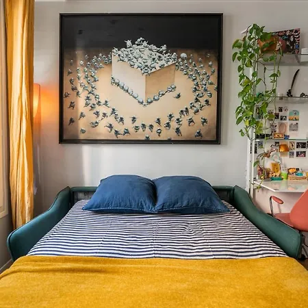 Daire Nice 38m Near The Canal Saint-martin